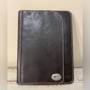 Spirit of St. Louis Bi-Fold Writing Note Pad Folio Leather Portfolio